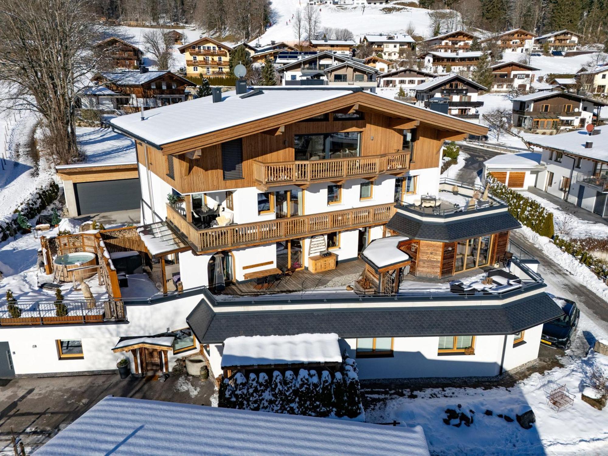 Luxus Ferienwohnung Almhuette Brixen im Thale Zewnętrze zdjęcie